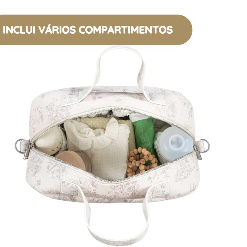 Pasito a Pasito Mala de Passeio Toile de Jouy