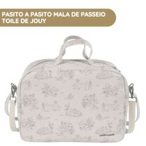 Pasito a Pasito Mala de Passeio Toile de Jouy - Cream