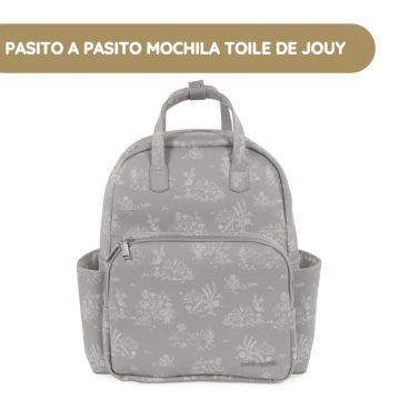 Pasito a Pasito Mochila Toile de Jouy - Forest