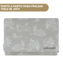 Pasito a Pasito Muda Fraldas Toile de Jouy - Forest