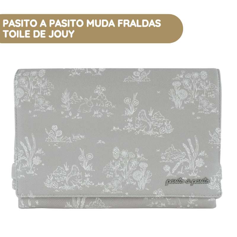 Pasito a Pasito Muda Fraldas Toile de Jouy – Forest