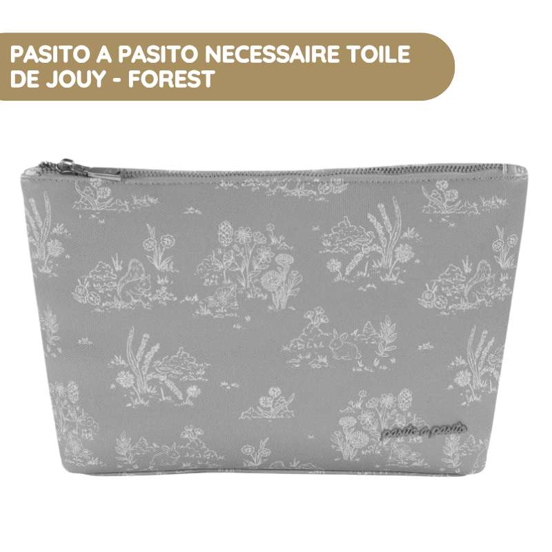 Pasito a Pasito Necessaire Toile de Jouy – Forest