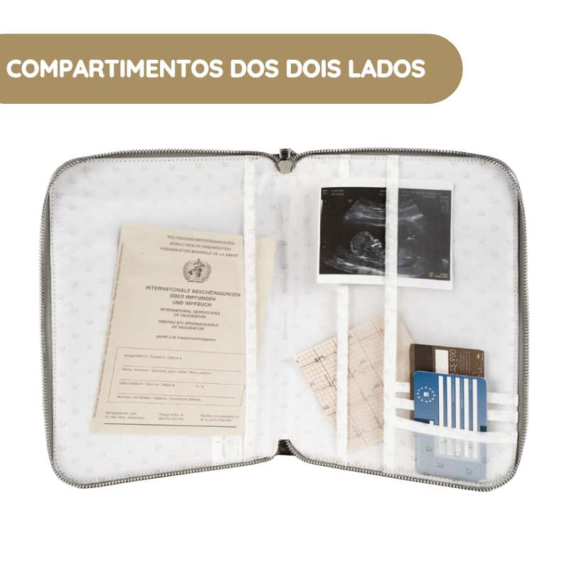 Pasito a Pasito Porta Documentos Toile de Jouy