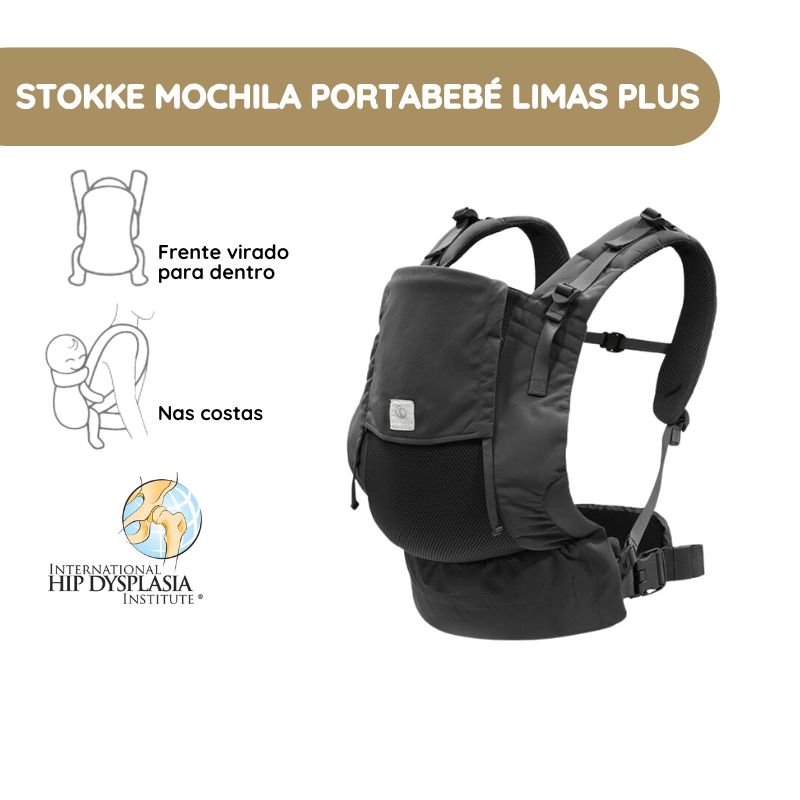 Stokke Mochila Portabebé Limas Mesh – Anthracite