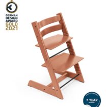 Stokke Tripp Trapp Cadeira Evolutiva (Faia) - Terracotta