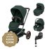 Maxi-Cosi Pack Carrinho Fame + Alcofa Fame + Pebble Pro 2 + FamilyFix 360 Pro – Twillic Green