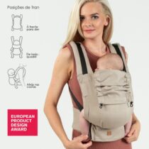 Isara Mochila Portabebé Quick Full Buckle V2 - Caffe Latte