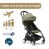 Stokke YOYO 3 Carrinho de Passeio - Black + Color Pack - Olive