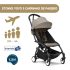 Stokke YOYO 3 Carrinho de Passeio - Black + Color Pack - Taupe
