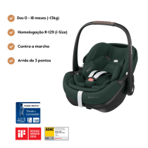 Maxi-Cosi Cadeira Auto Pebble 360 Pro2 - Dos 0 aos 18 meses - Essential Green