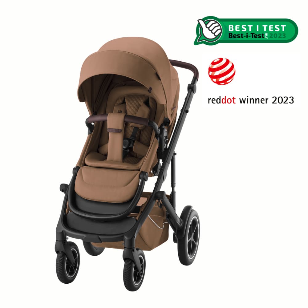Carrinho de Bebé Smile 5Z da Britax Romer – Warm Caramel dos 0 meses aos 4 anos – LUX