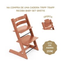 Stokke Tripp Trapp Cadeira Evolutiva (Faia) - Terracotta