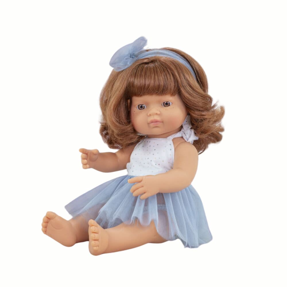 Boneca Caucasiana Ruiva 38 cm My Friends & Me da Miniland – A partir dos 10 meses_02