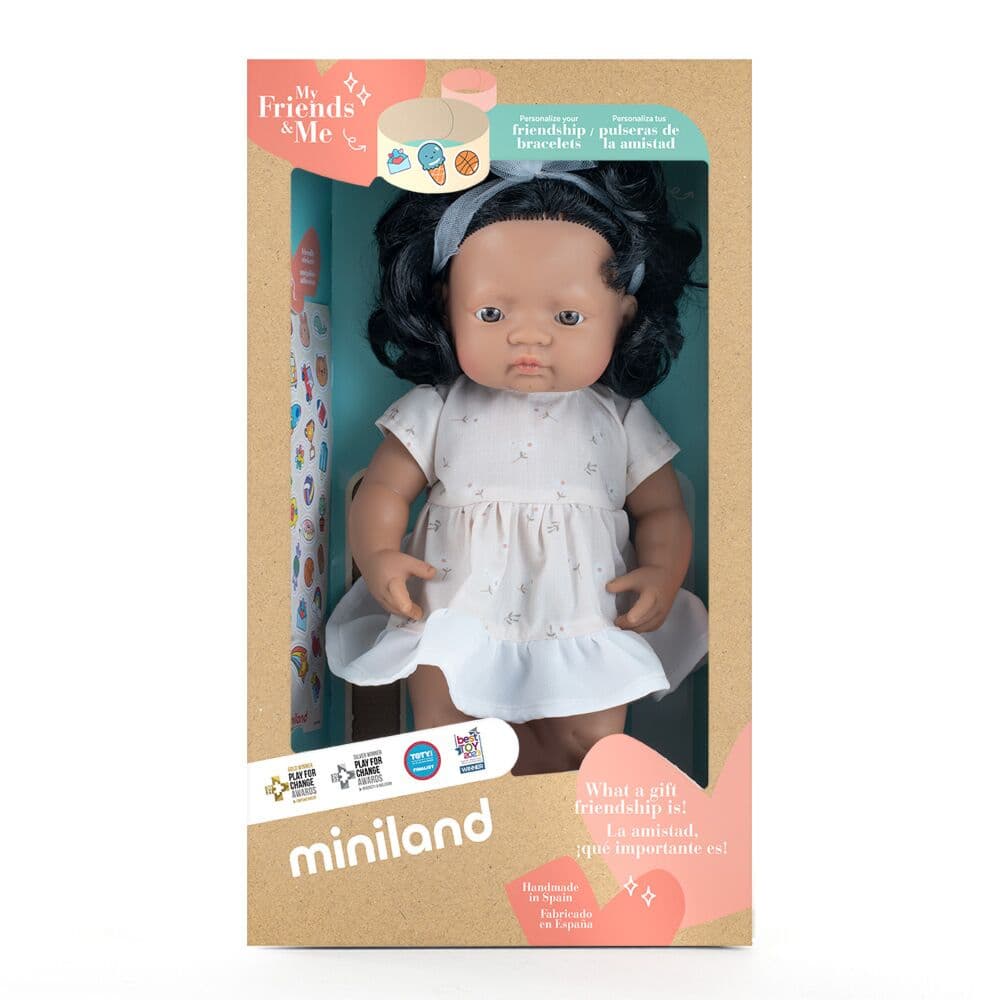 Boneca Caucasiana Ruiva 38 cm My Friends & Me da Miniland – A partir dos 10 meses_06