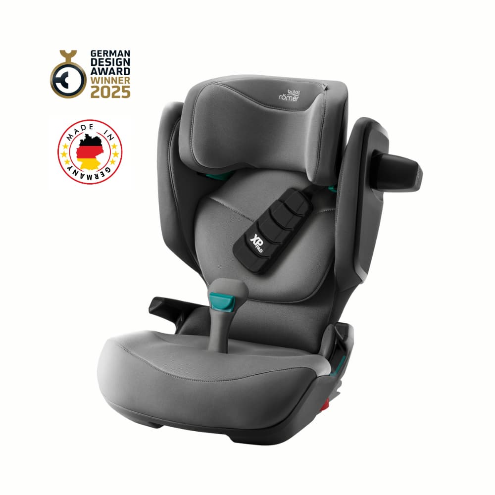 Cadeira Auto Kidfix Pro da Britax Römer – Mineral Grey – Style dos 3.5 aos 12 anos