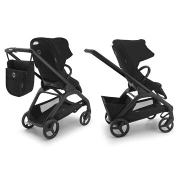 Bugaboo Carrinho de Passeio Dragonfly Completo - Graphite/Grey Melange