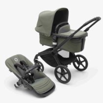 Bugaboo Carrinho de Passeio Fox 5 Completo - Black/Forest Green