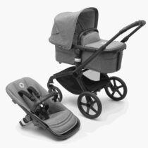 Bugaboo Carrinho de Passeio Fox 5 Completo - Black/Grey Melange