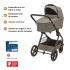 Carrinho de Passeio Oxford Plus da Maxi-Cosi – Sistema de viagem 3-em-1 -Twillic Truffle Bonabebe