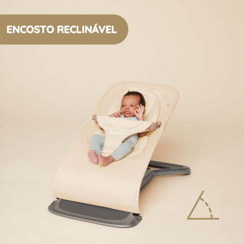 Ergobaby Espreguiçadeira Evolve Mesh encosto reclinável