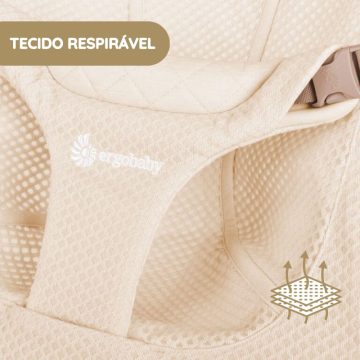 Ergobaby Espreguiçadeira Evolve Mesh tecido respirável