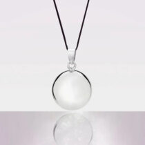 Cache Coeur Bola de Grossesse "Chamador de Anjos" - Glossy/Rhodium