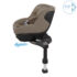 Maxi-Cosi Cadeira Auto Pearl 360 Pro - Authentic Truffle