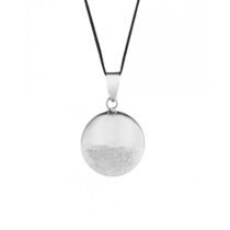 Cache Coeur Bola de Grossesse "Chamador de Anjos" - Shere/Diamond powder/Rhodium