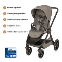 Carrinho de Passeio Oxford da Maxi-Cosi – Sistema de viagem 3-em-1 – Twillic Truffle
