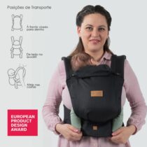 Isara Mochila Portabebé Quick Full Buckle V2 - Noire