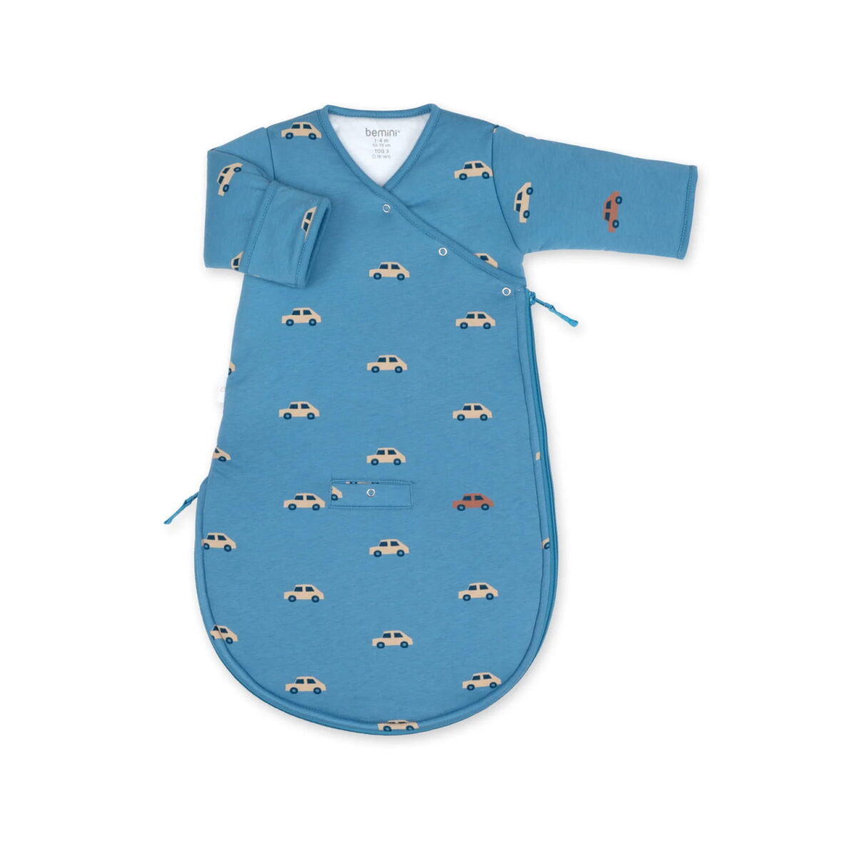 Bemini Saco de Dormir 1-4m (tog 3) – Print mario Turquoise