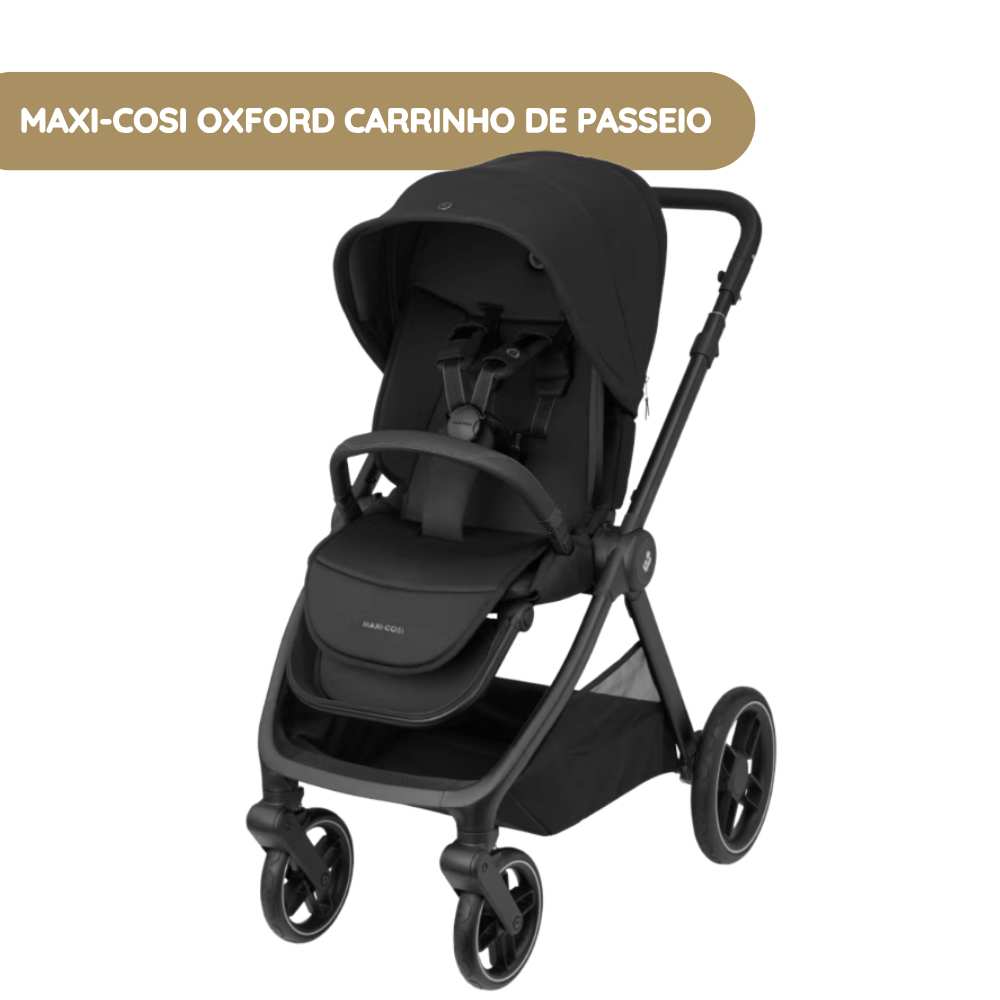 Maxi-Cosi Oxford Carrinho de Bebé – Twillic Black