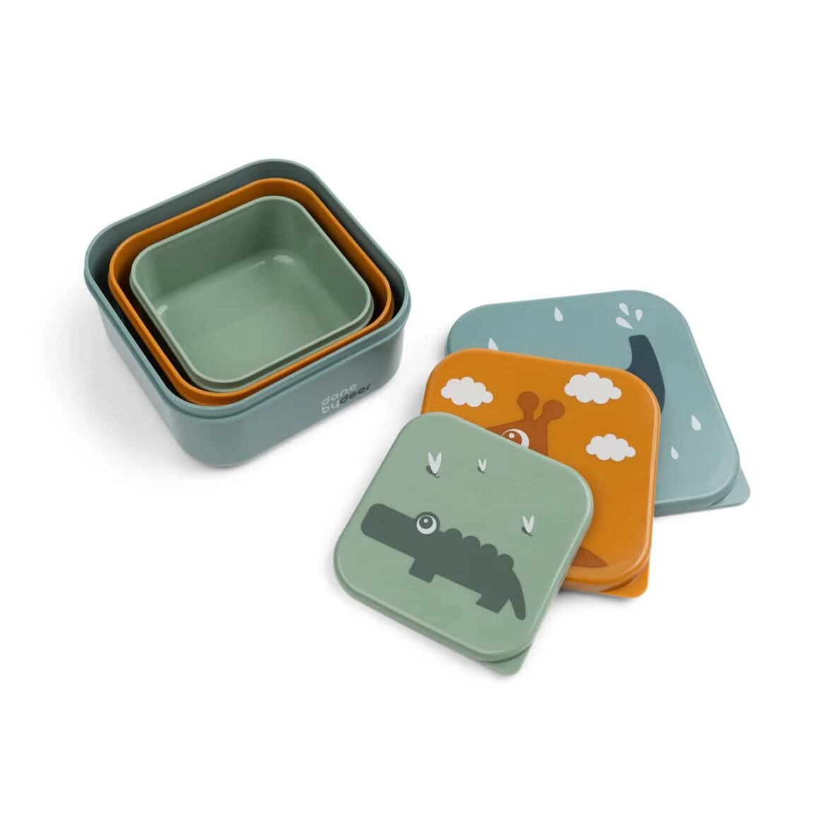 Snack-box-set-3-pcs-Deer-friends-Blue-mix-Front-2