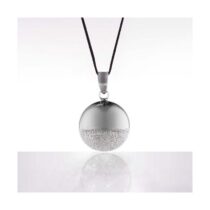 Cache Coeur Bola de Grossesse "Chamador de Anjos" - Shere/Diamond/Black rhodium