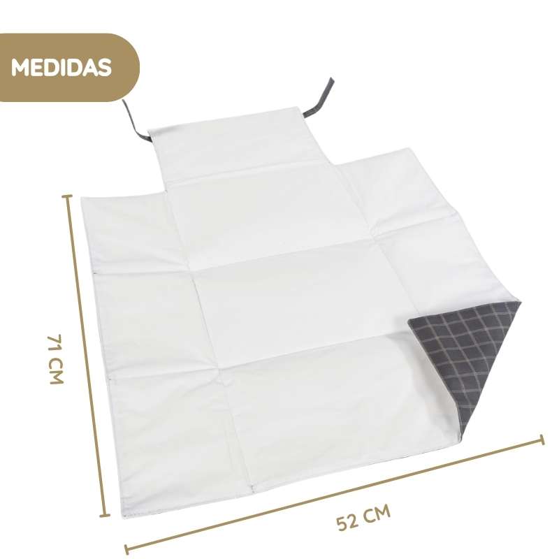 Pasito a Pasito Muda Fraldas Tartan