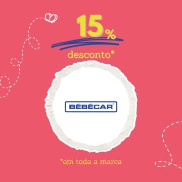 Bebecar 15% de desconto