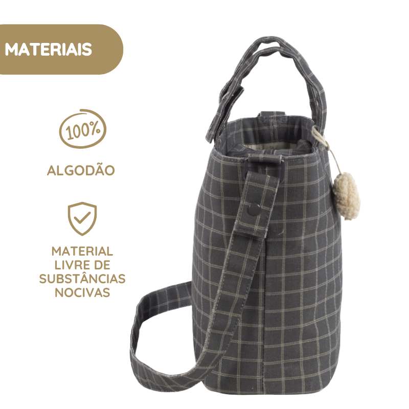 Pasito a Pasito Mala Tiracolo Tartan