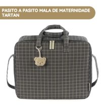 Pasito a Pasito Mala de Maternidade Tartan