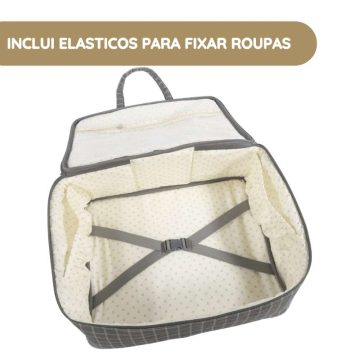 Pasito a Pasito Mala de Maternidade Tartan