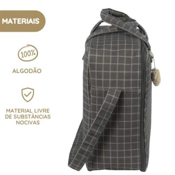 Pasito a Pasito Mala de Maternidade Tartan