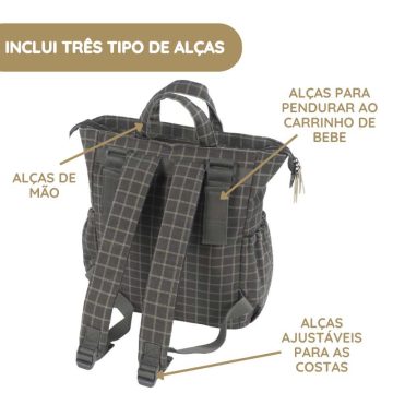 Pasito a Pasito Mochila Tartan