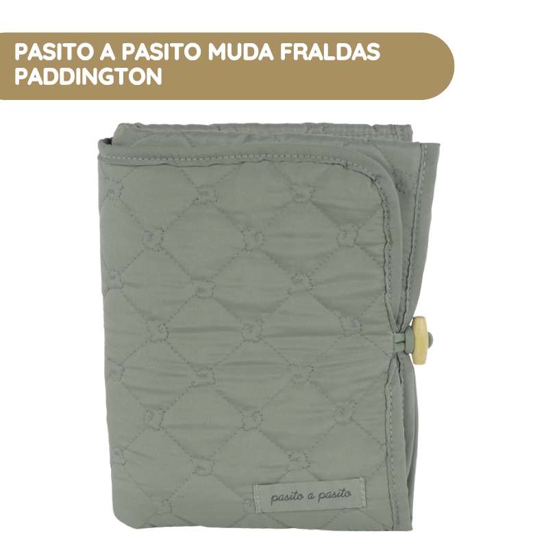 Pasito a Pasito Muda Fraldas Paddington – Verde