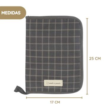 Pasito a Pasito Porta Documentos Tartan