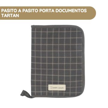 Pasito a Pasito Porta Documentos Tartan