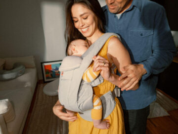 Ergobaby Mochila Portabebé Omni Deluxe Cotton