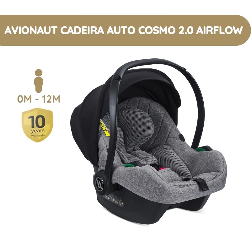 Avionaut Cadeira Auto Cosmo 2.0 AirFlow – Grey