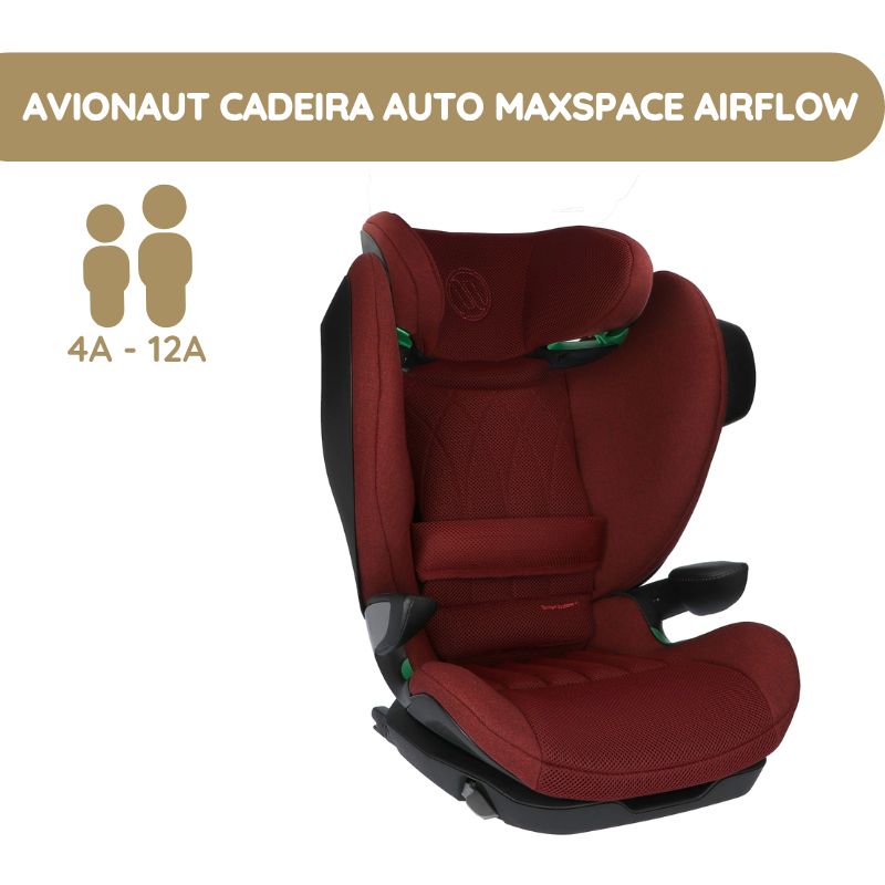 Avionaut Cadeira Auto MaxSpace Airflow – Red