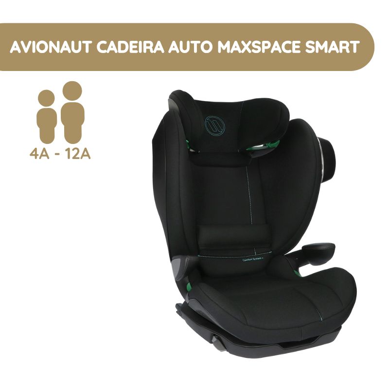 Avionaut Cadeira Auto MaxSpace Smart – Black