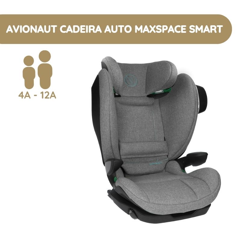 Avionaut Cadeira Auto MaxSpace Smart – Grey