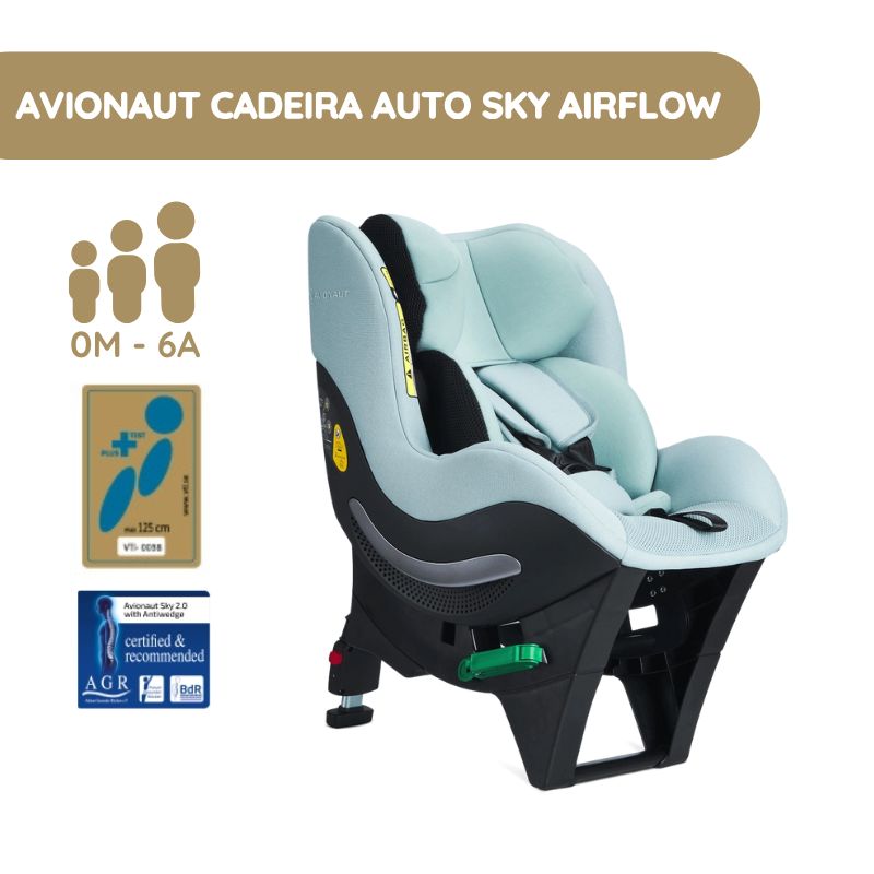Avionaut Cadeira Auto Sky AirFlow – Mint
